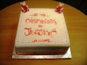 Christening Cake in Exeter 