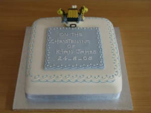Christening Cake in Devon