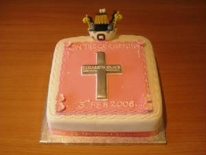 Exeter Christening Cake