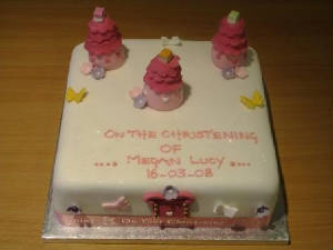 Exeter Christening Cake