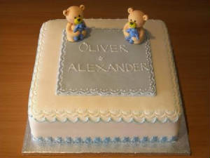Exeter Christening Cake