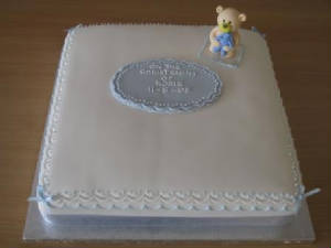 Exeter Christening Cake