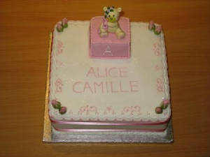 Exeter Christening Cake