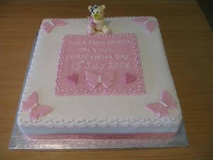Christening Cake in Exeter 