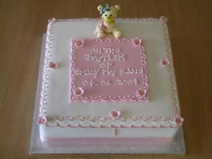 Christening Cake in Exeter 