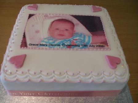 Christening Cakes in Exeter 
